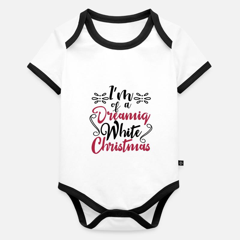 Ich bin von einem Baby Bio-Kurzarm-Kontrastbody