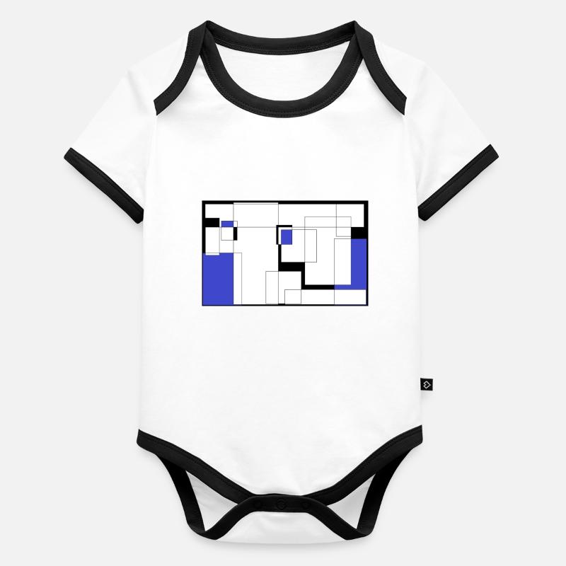 Phoenix Baby Bio-Kurzarm-Kontrastbody
