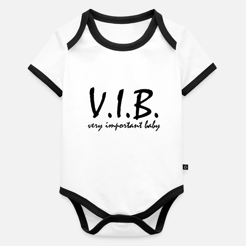 bébé vibe - Body Bébé bio contrasté manches courtes - undefined