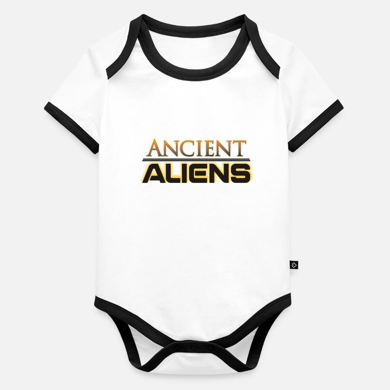ANCESTRIAL ALIENS Organic Baby Contrasting Bodysuit