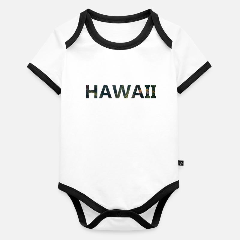 Hawaii Organic Baby Contrasting Bodysuit