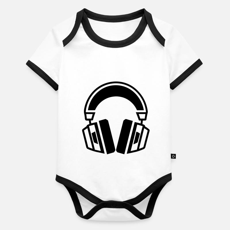 Gaming-Headset Baby Bio-Kurzarm-Kontrastbody
