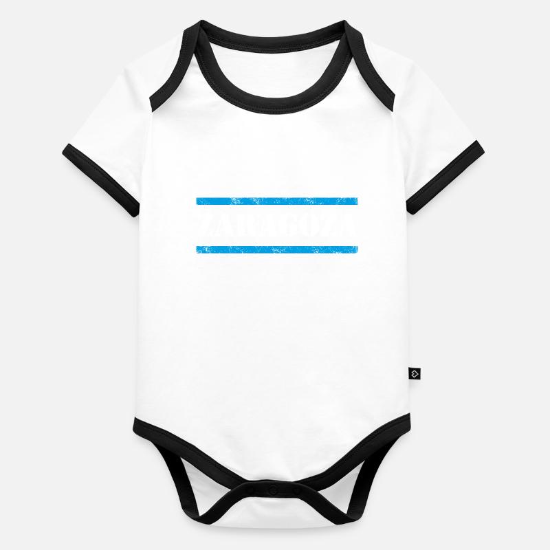 Zaragoza Organic Baby Contrasting Bodysuit