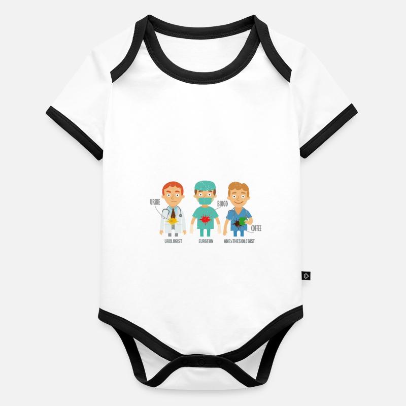 Anästhesist Baby Bio-Kurzarm-Kontrastbody