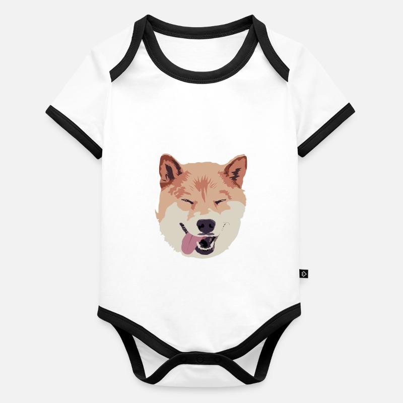 Akita Organic Baby Contrasting Bodysuit