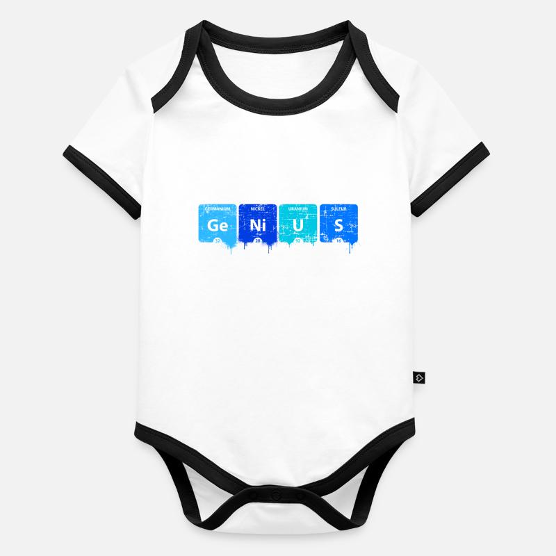 Genius Organic Baby Contrasting Bodysuit