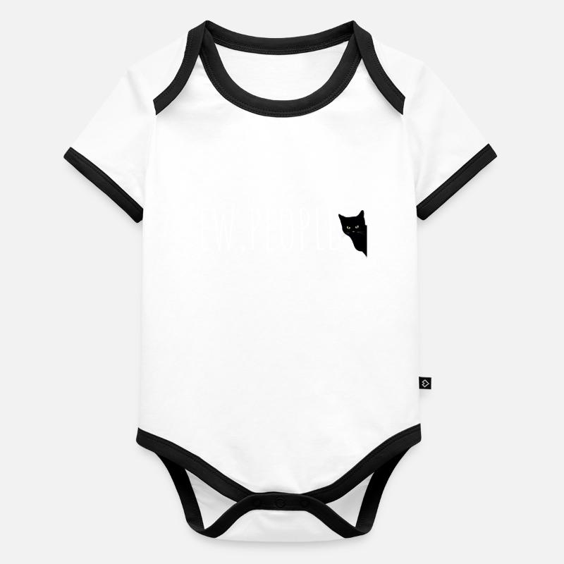 ew, people! Organic Baby Contrasting Bodysuit