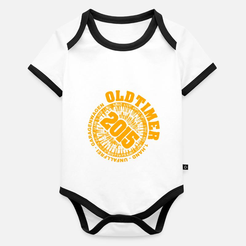 2015 Baby Bio-Kurzarm-Kontrastbody