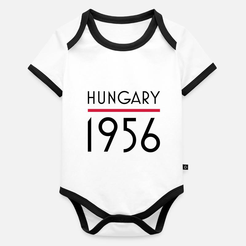 Hungary 1956 anticommunism Organic Baby Contrasting Bodysuit