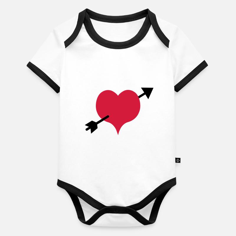 arrow Organic Baby Contrasting Bodysuit