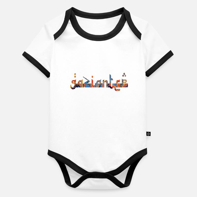 gaziantep e 58 Baby Bio-Kurzarm-Kontrastbody