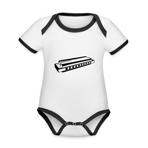 Harmonica - Organic Baby Contrasting Bodysuit