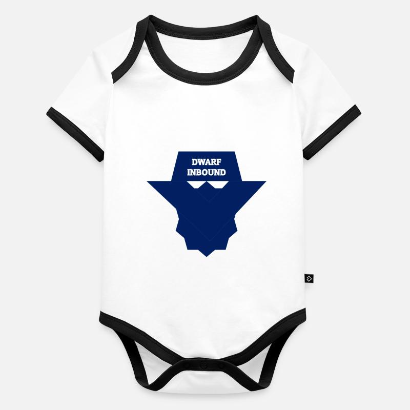 Dwarf Inbound Organic Baby Contrasting Bodysuit