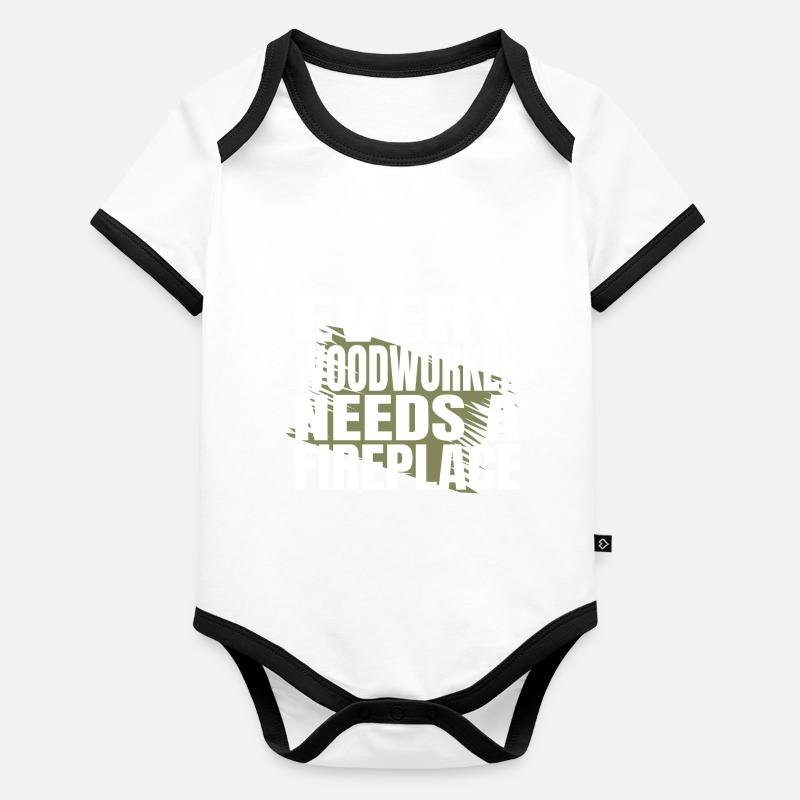 americas funny carpenter quotes jokes Baby Bio-Kurzarm-Kontrastbody