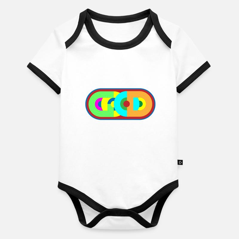 GOOD AAA Special Summer 2022 Baby Bio-Kurzarm-Kontrastbody