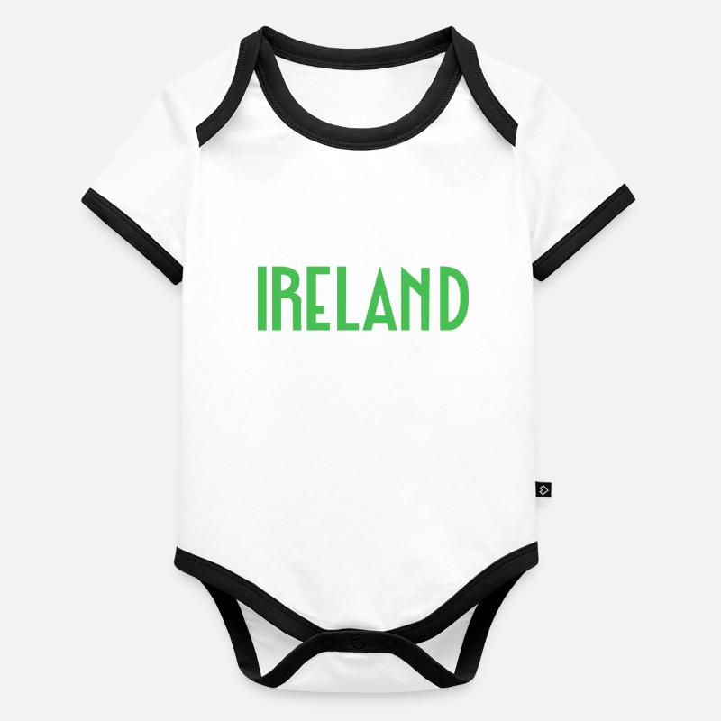 Ireland Organic Baby Contrasting Bodysuit