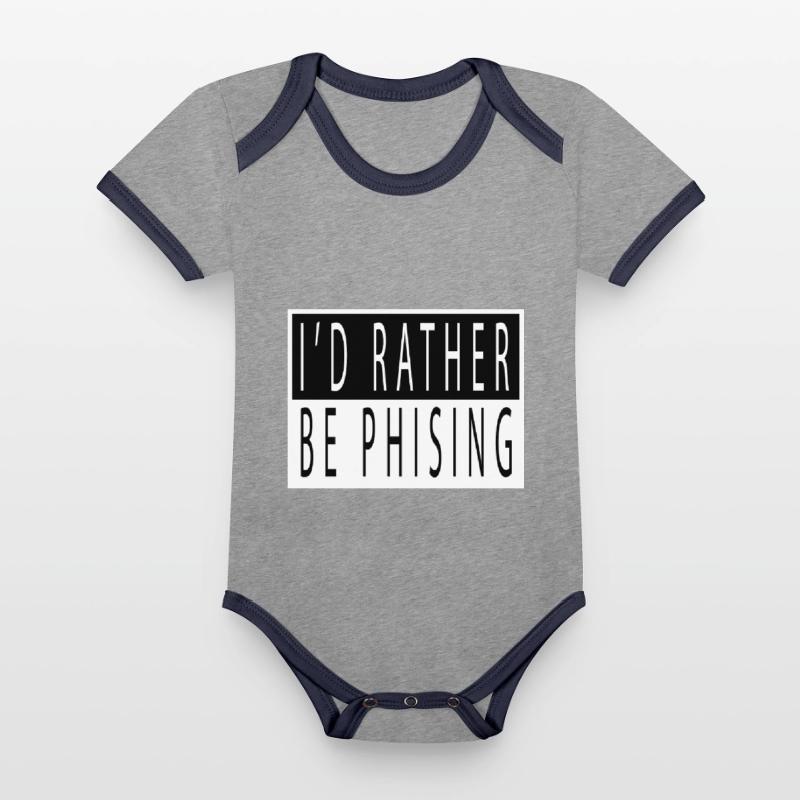 Idée présente Bio Hack Hacking Codage Cadeau Idée Body Bébé bio contrasté manches courtes