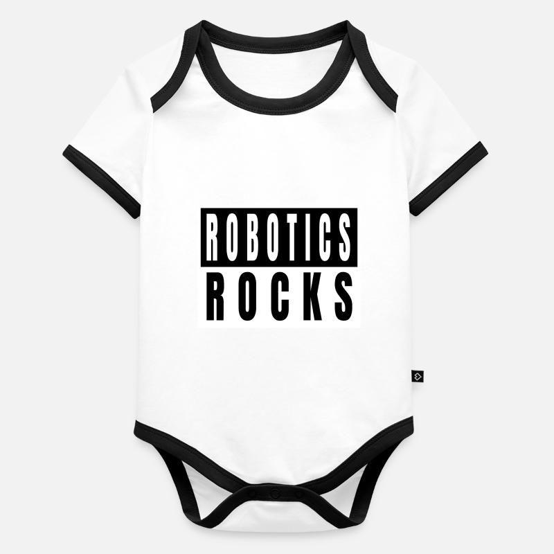 Jokes Sci Fi Mechanical Family Engineer Computer Organic Baby Contrasting Bodysuit