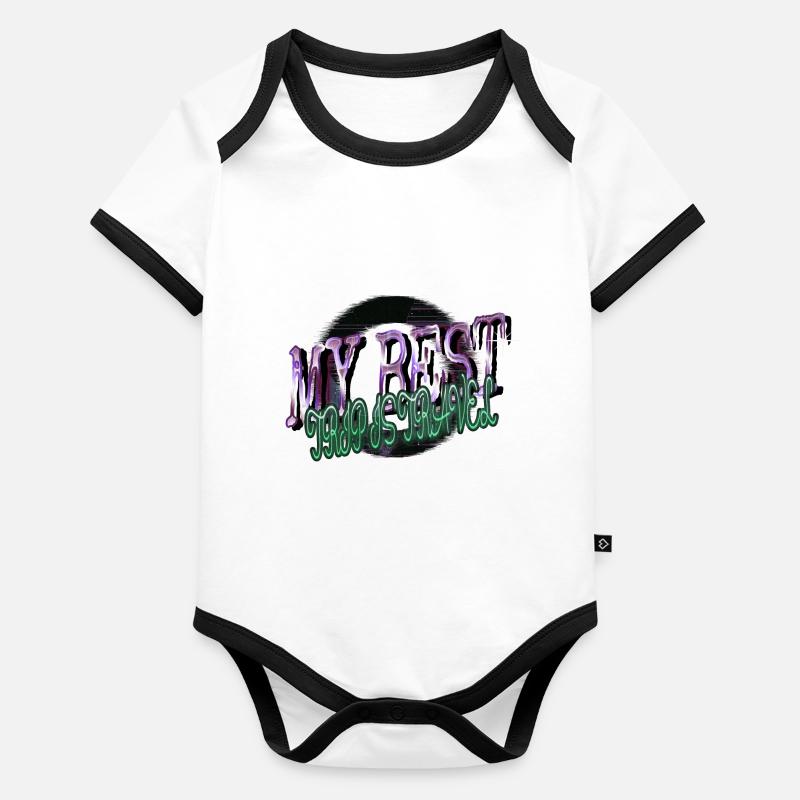 Activité familiale Devis Acheter Forest Animal Body Bébé bio contrasté manches courtes