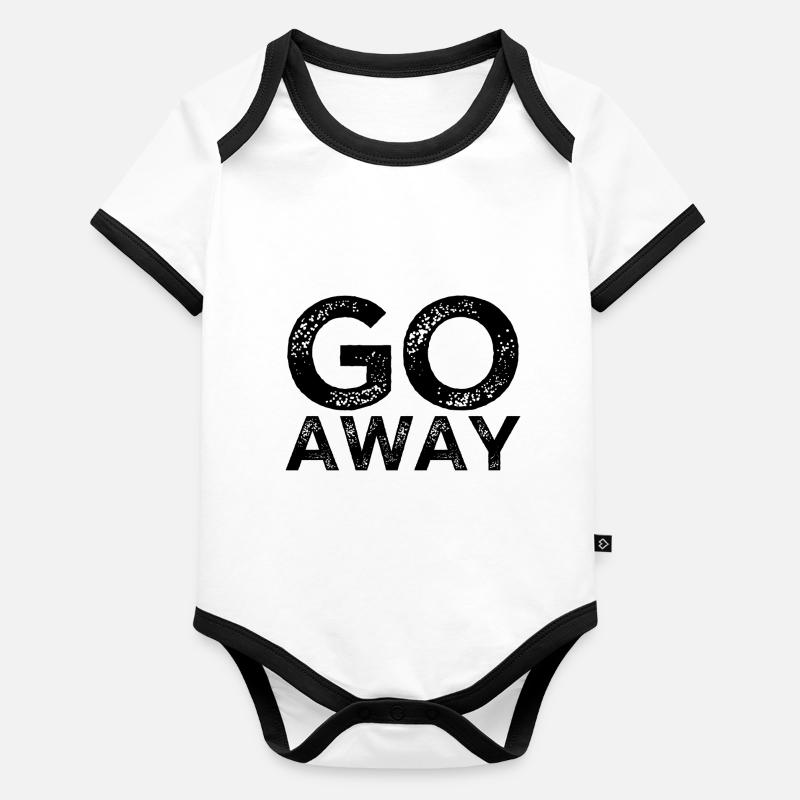 Partez Body Bébé bio contrasté manches courtes