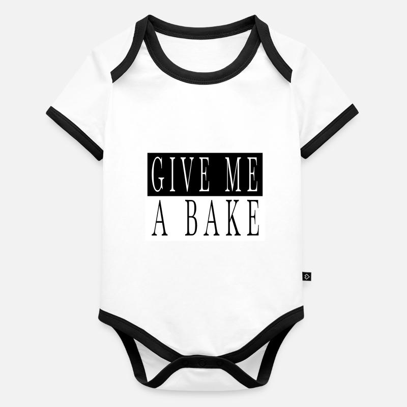 Cadeau de chef pirate pour le chef que la fourchette soit avec vous Body Bébé bio contrasté manches courtes