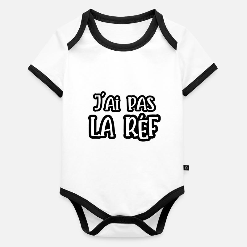 j'ai pas la réf Body Bébé bio contrasté manches courtes