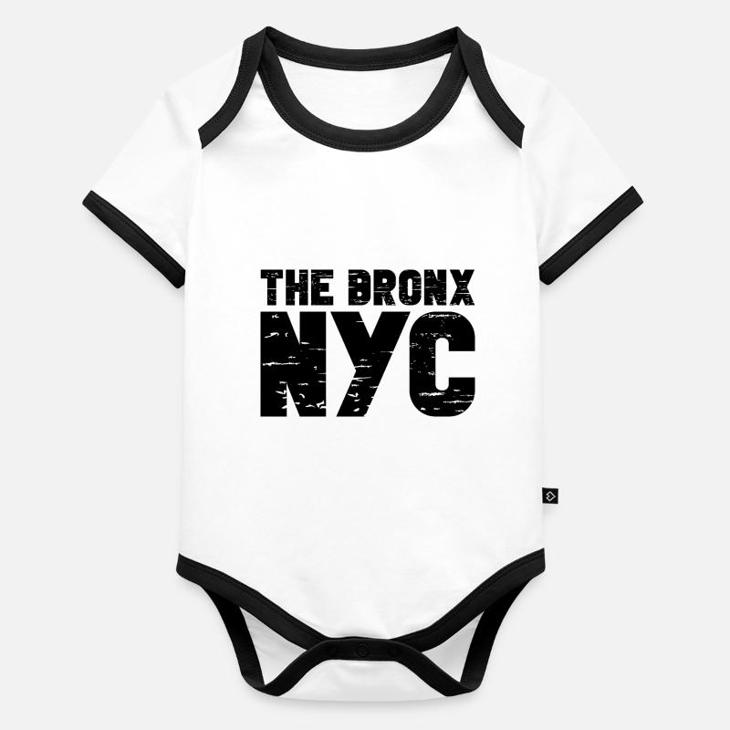 The Bronx Organic Baby Contrasting Bodysuit