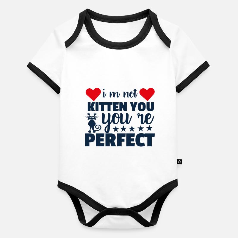 not perfect Baby Bio-Kurzarm-Kontrastbody