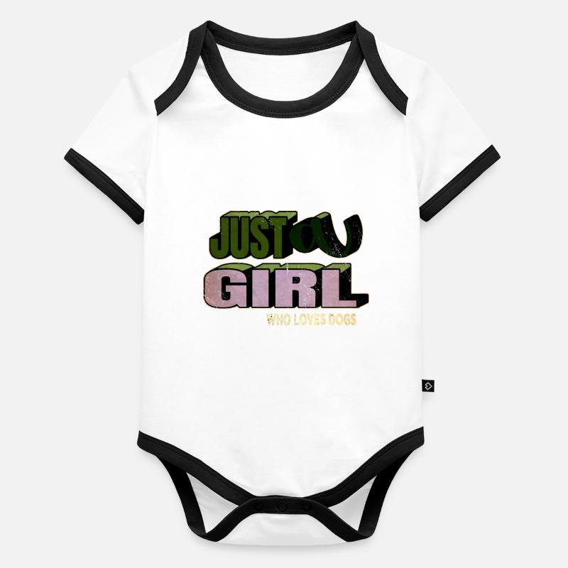 Beagle Lovers chien Awesome déclaration Beagle amour Body Bébé bio contrasté manches courtes