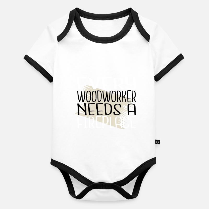John Carpenter T-shirts Carpenter Joke Déclaration Body Bébé bio contrasté manches courtes