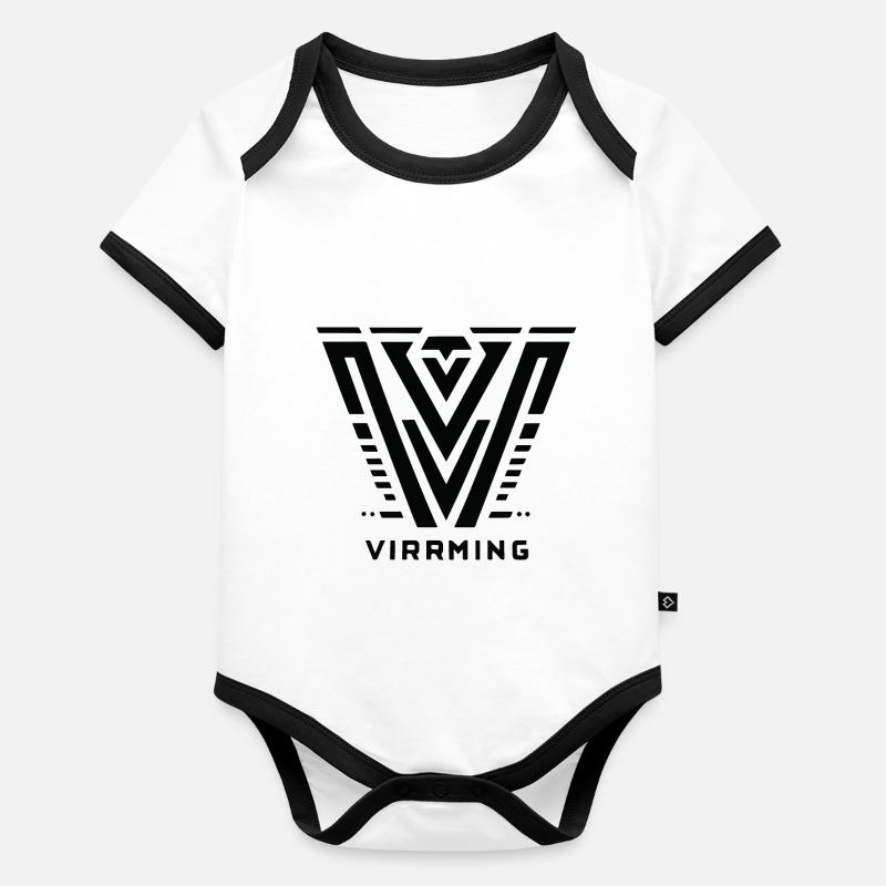 NordicValor Baby Bio-Kurzarm-Kontrastbody