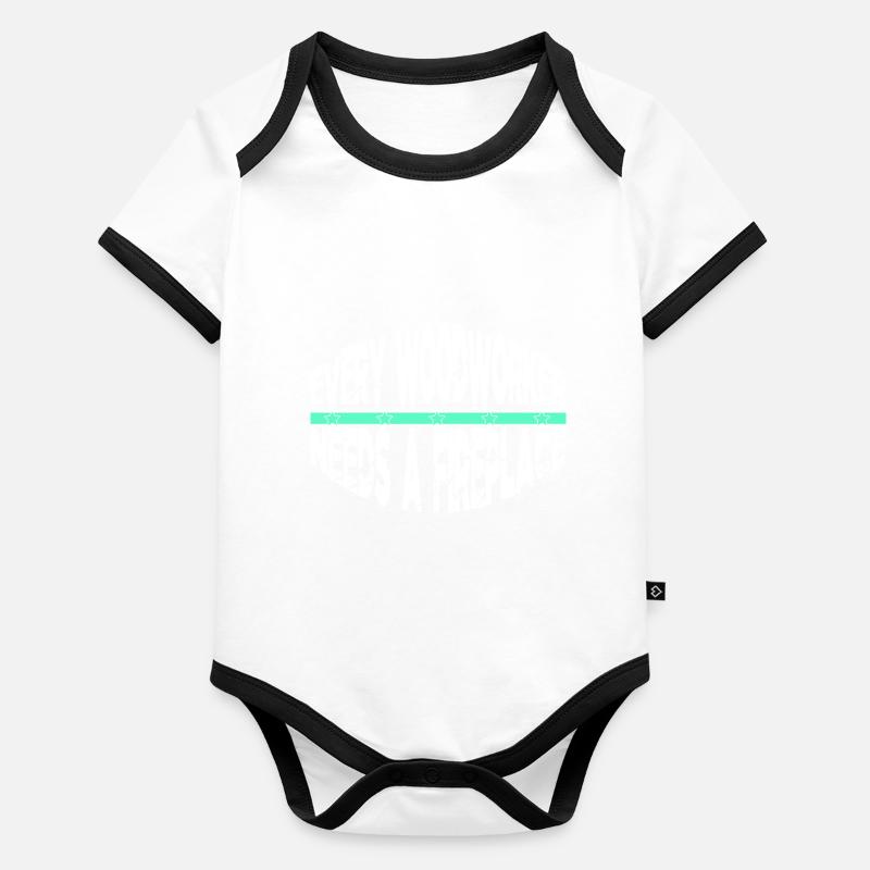 Déclaration Sabrina Carpenter Tshirts Funshirt Body Bébé bio contrasté manches courtes