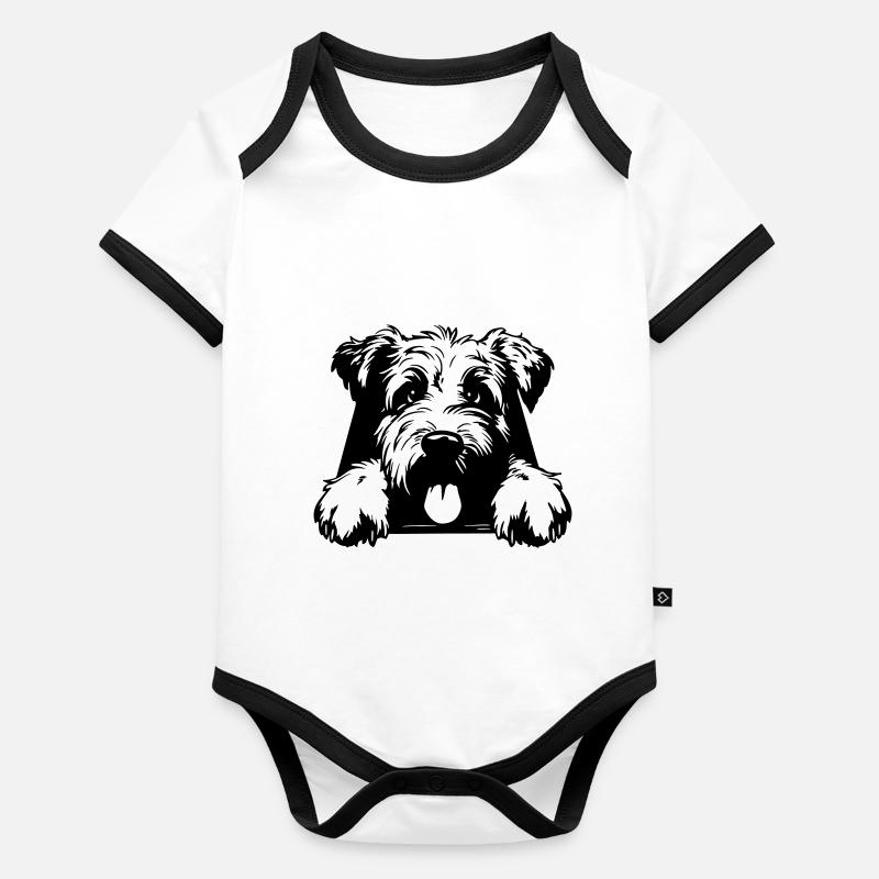 Bobtail Body Bébé bio contrasté manches courtes