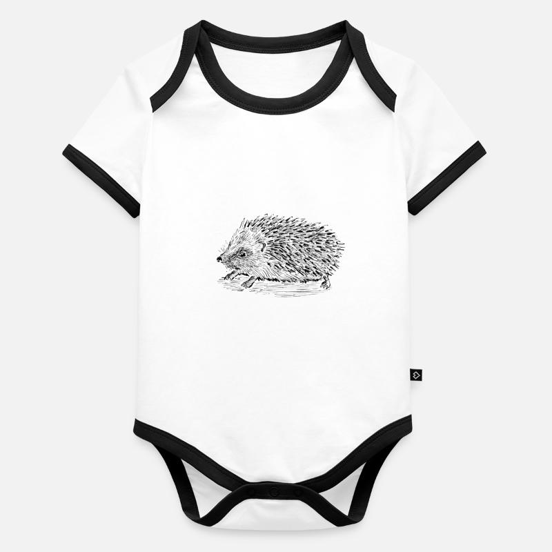 HÄRTER Baby Bio-Kurzarm-Kontrastbody