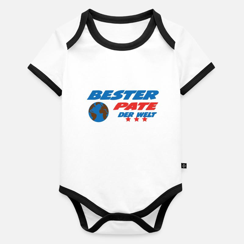 Bester PATE der welt Organic Baby Contrasting Bodysuit