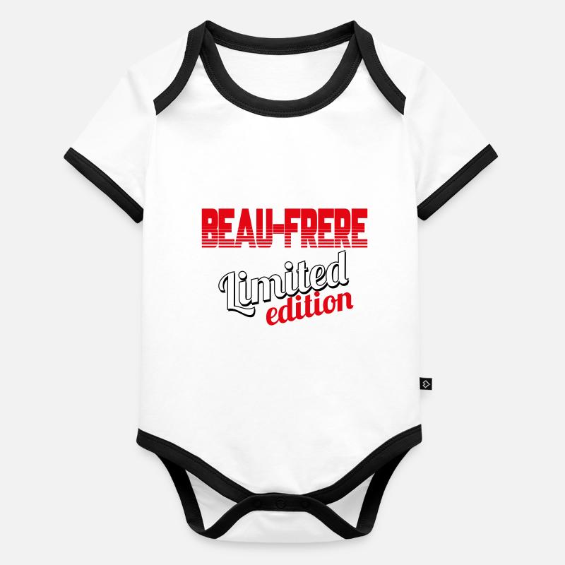BEAU FRÈRE LIMITED EDITION Organic Baby Contrasting Bodysuit