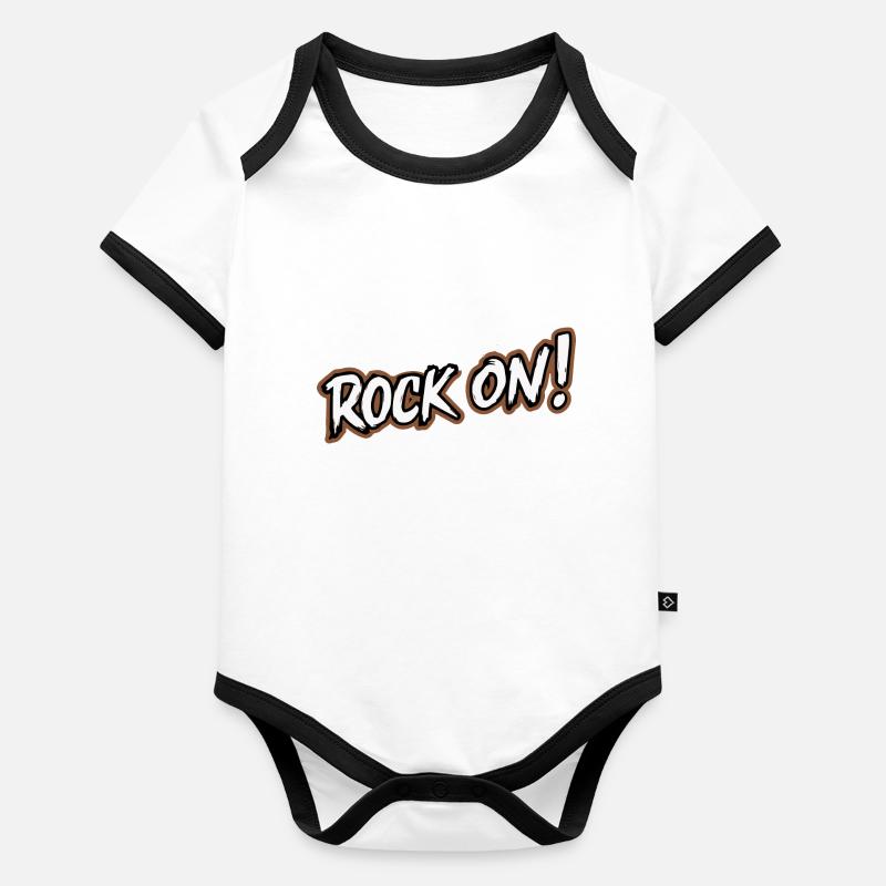 LEVEL UP Organic Baby Contrasting Bodysuit