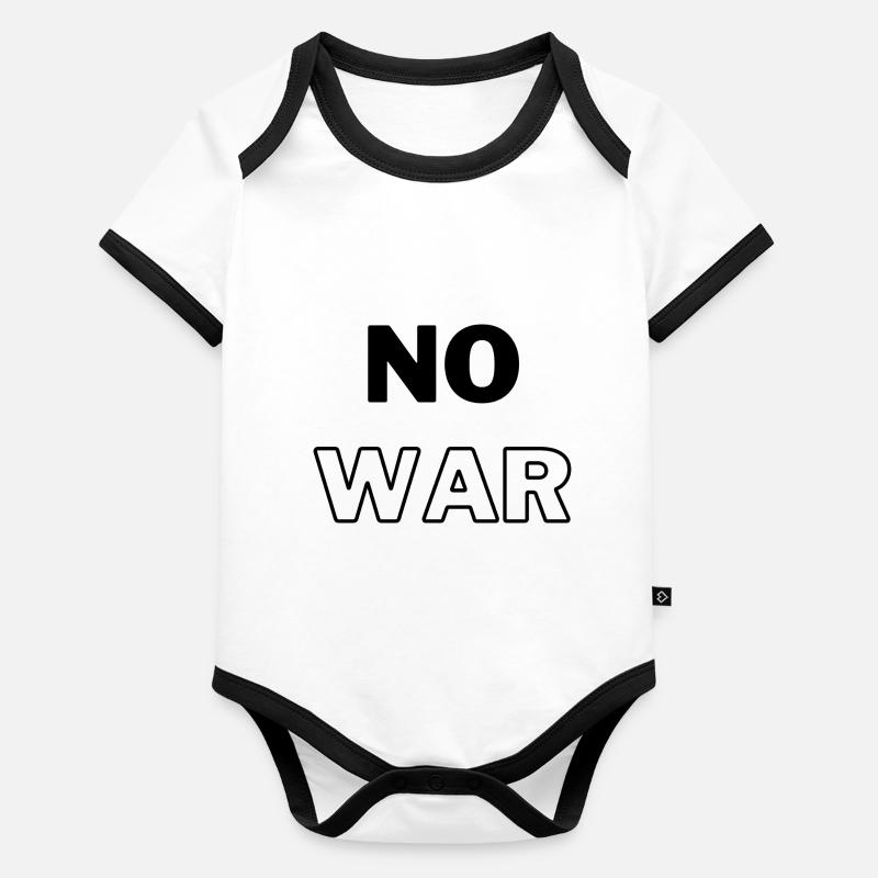 No WAR Organic Baby Contrasting Bodysuit