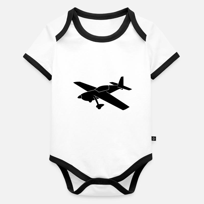 Extra 300 Baby Bio-Kurzarm-Kontrastbody