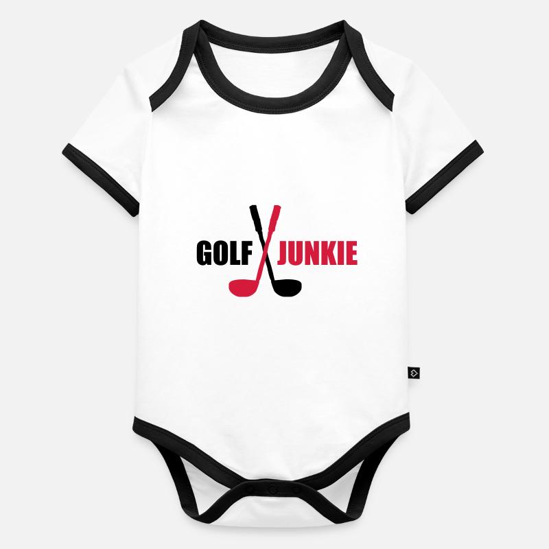 golfsport Body Bébé bio contrasté manches courtes