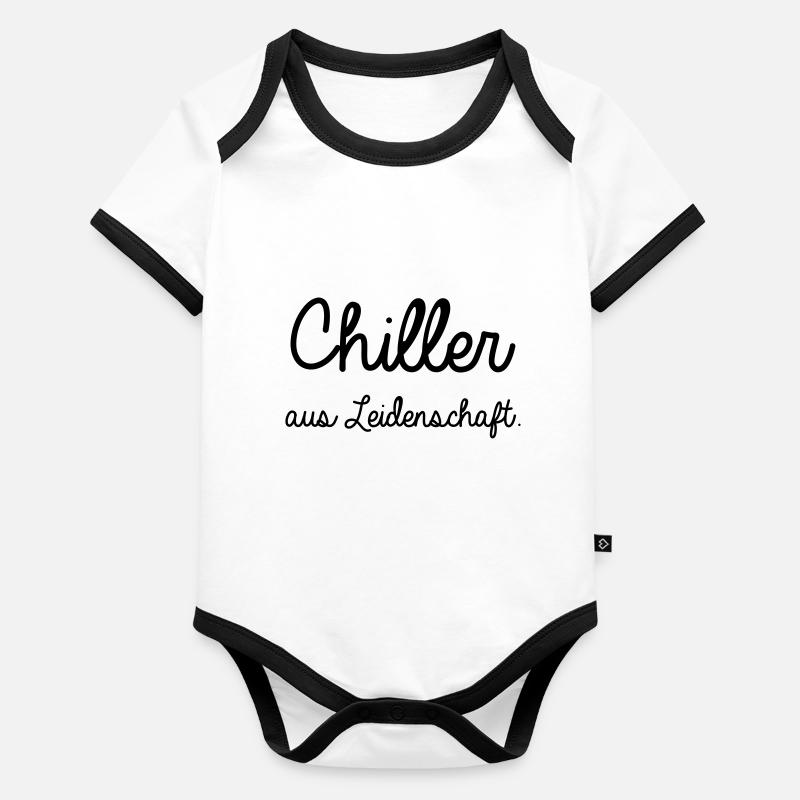 chiller Baby Bio-Kurzarm-Kontrastbody
