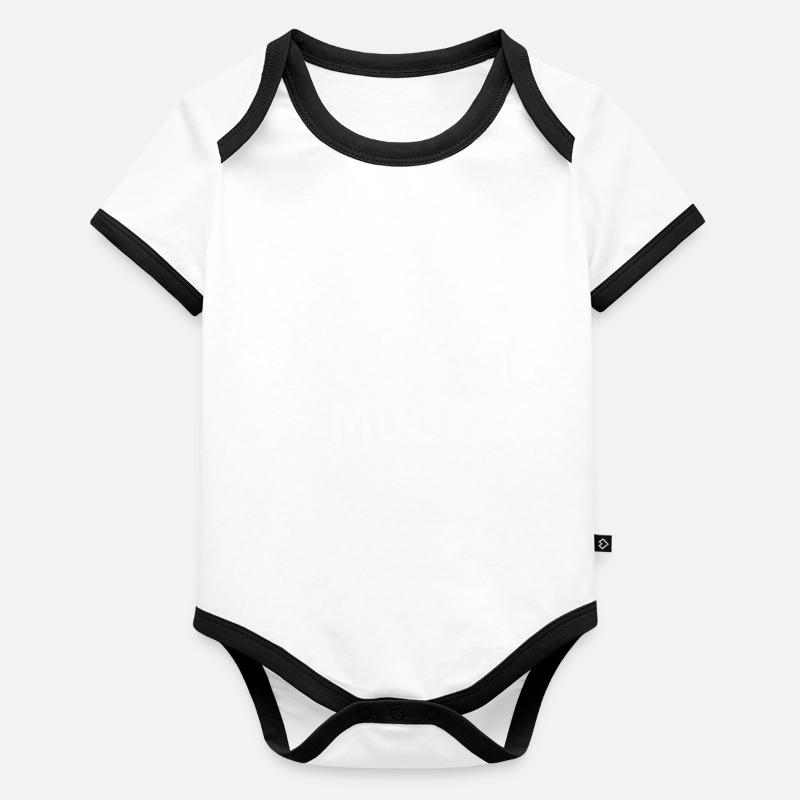 vacation mode Organic Baby Contrasting Bodysuit