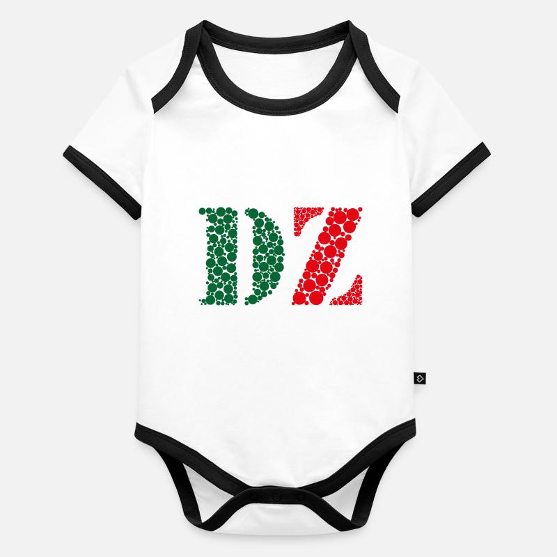 DZ Body Bébé bio contrasté manches courtes