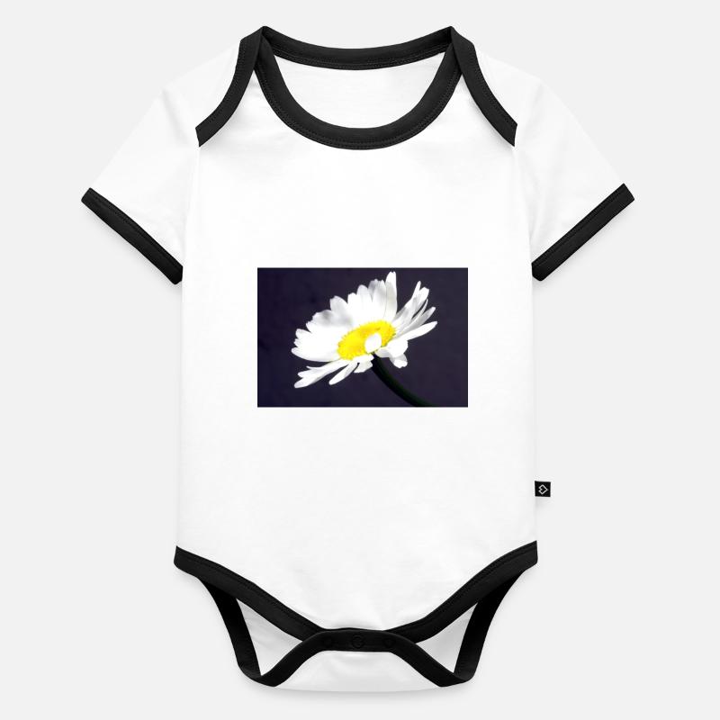 Margarite Baby Bio-Kurzarm-Kontrastbody
