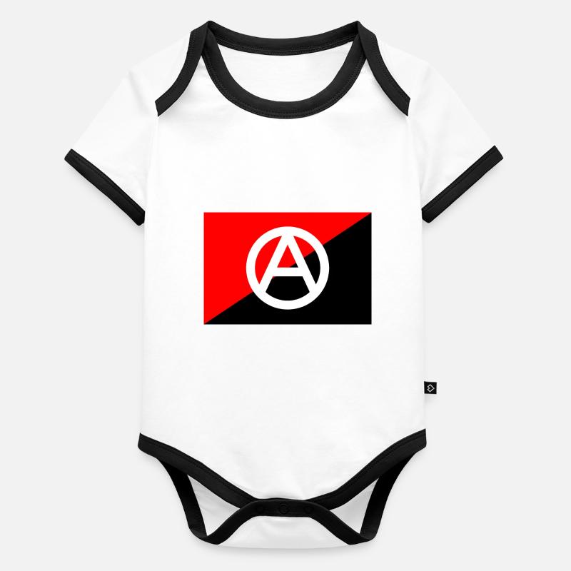 Anarchy Organic Baby Contrasting Bodysuit