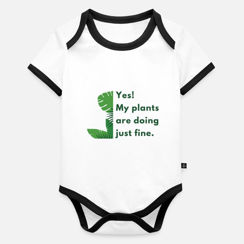 Quote Hive Organic Baby Contrasting Bodysuit