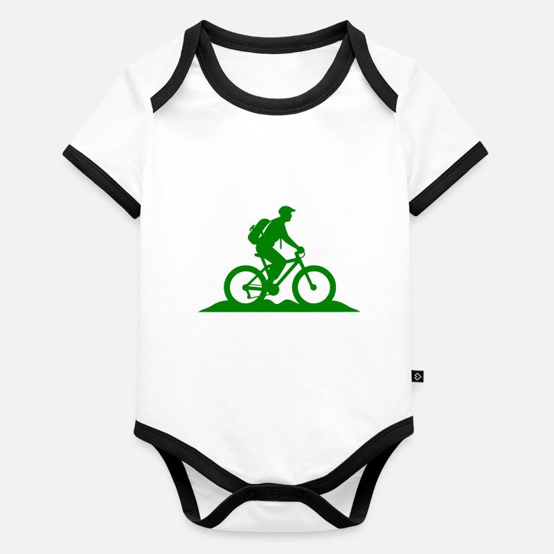 Backpack Mountainbiker Organic Baby Contrasting Bodysuit