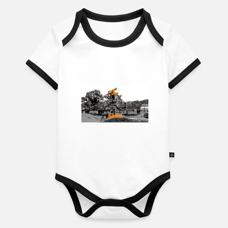 BMX Organic Baby Contrasting Bodysuit