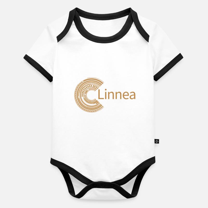 Pour Linnea Body Bébé bio contrasté manches courtes