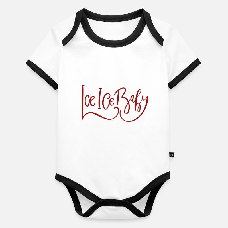 ice baby Baby Bio-Kurzarm-Kontrastbody